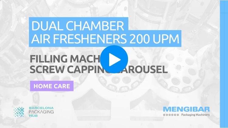 Home Care & Air Fresheners - Dual Chamber 200 UPM filling and capping