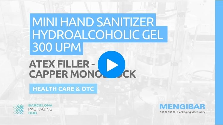 Mini Hand Sanitizer Filler - Capper Monoblock