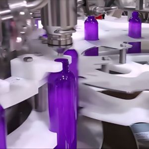 Monoblock de llenado y tapado para cosméticos