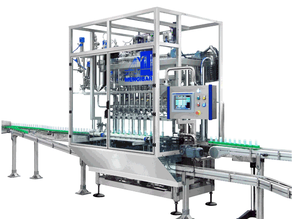 swirl filling machine