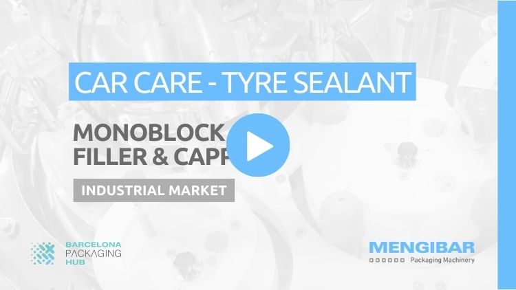 CAR CARE - TYRE SEALANT filling and capping monoblock