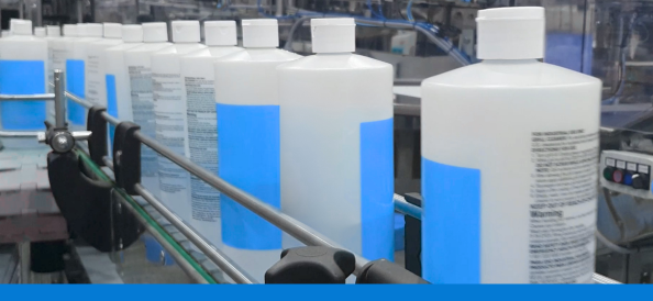 multi closure high flexibility rotary monoblock for cleaners and hand soaps by Mengibar